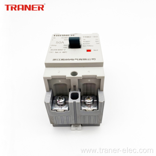 2P Frame 50A Moulded Case Circuit Breaker 10kA